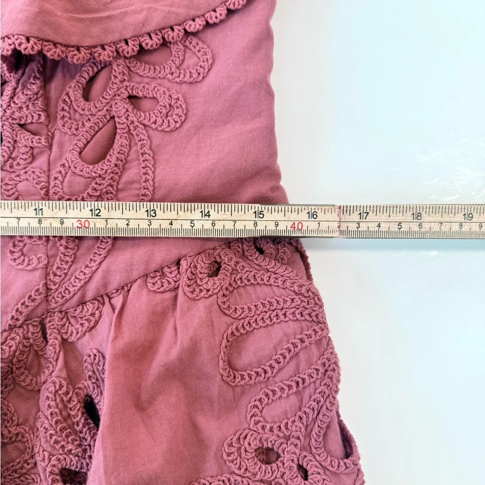 SAYLOR‎ Megara Short Jumpsuit Size L Dusty Rose